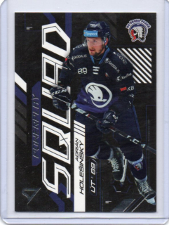SportZoo ELH 2024-2025 II.série POWER PLAY SQUAD Base # PS-74 Holešínský Adrián - Plzeň