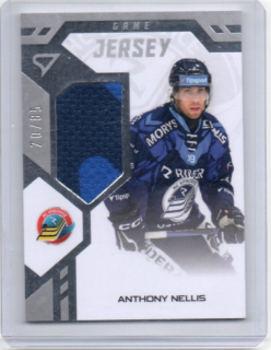 SportZoo ELH 2024-2025 II.série Game Jersey x/85 # GJS-AN Nellis Anthony - Vítkovice