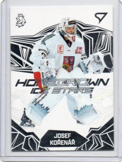 SportZoo Hokejové Česko 2025 HOMEGROWN ICE STARS Base # HS-02 Kořenář Josef (G)