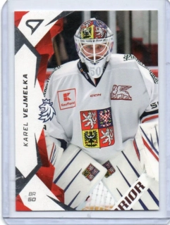 SportZoo Hokejové Česko 2025 Base # 07 Vejmelka Karel (G)