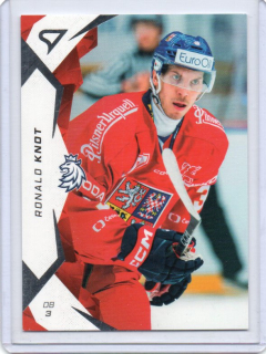 SportZoo Hokejové Česko 2025 Base # 16 Knot Ronald