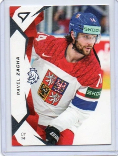 SportZoo Hokejové Česko 2025 Base # 62 Zacha Pavel