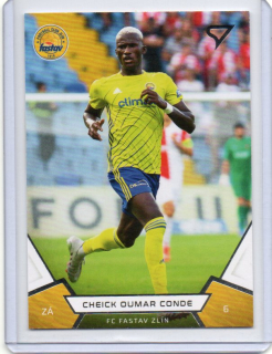 SportZoo Fortuna Liga 2021-2022 BASE # 56 Cheick Oumar Conde - Zlín