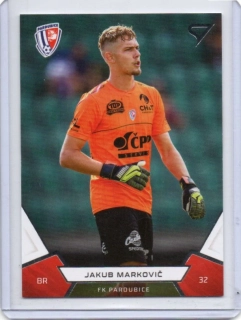 SportZoo Fortuna Liga 2021-2022 BASE # 124 Markovič Jakub - Pardubice