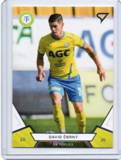 SportZoo Fortuna Liga 2021-2022 BASE # 140 Černý David - Teplice
