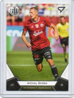 SportZoo Fortuna Liga 2021-2022 BASE # 171 Škoda Michal - Č.Budějovice