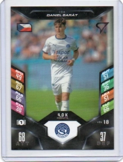 SportZoo FL Chance Liga DUEL 2025-2026 BASE # 188 Barát Daniel - Slovácko