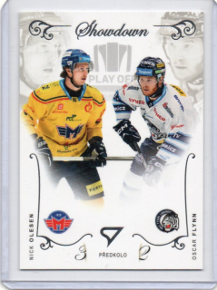 SportZoo ELH 2024-2025 Play Off SHOWDOWN Base # SH-02 Olesen Nick / Flynn Oscar - CBU/LIB