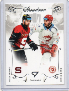 SportZoo ELH 2024-2025 Play Off SHOWDOWN Base # SH-05 Irving Aaron / Daňo Marko - SPA/TRI
