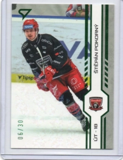 SportZoo ELH 2024-2025 Play Off Green x/30 # 415 Pokorný Štěpán - Hradec Kr.