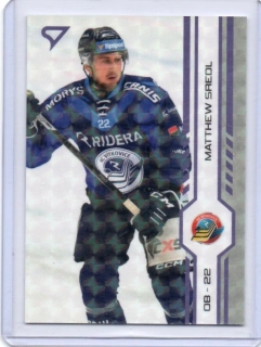 SportZoo ELH 2024-2025 Play Off PUCK Marks # 421 Sredl Matthew - Vítkovice