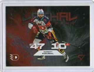 SportZoo ELH 2025-2026 I.série LETHAL CANNONEERS Base # LC-04 Kousal Robert - Pardubice