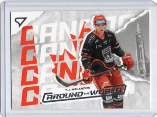 SportZoo ELH 2025-2026 I.série AROUND the WORLD Base # AW-10 Melancon T.J. - Hradec Kr.