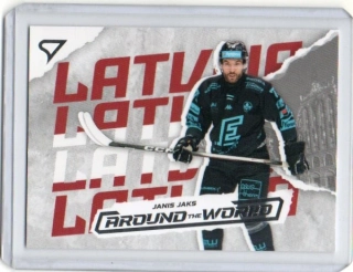 SportZoo ELH 2025-2026 I.série AROUND the WORLD Base # AW-14 Jaks Janis - K.Vary