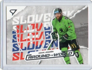 SportZoo ELH 2025-2026 I.série AROUND the WORLD Base # AW-20 Jánošík Adam - Ml.Boleslav