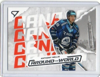 SportZoo ELH 2025-2026 I.série AROUND the WORLD Base # AW-39 Nellis Anthony - Vítkovice