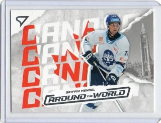 SportZoo ELH 2025-2026 I.série AROUND the WORLD Base # AW-41 Mendel Griffin - Kladno