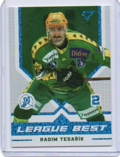 SportZoo ELH 2025-2026 I.série LEAGUE BEST Blue x/99 # LB-35 Tesařík Radim - Vsetín