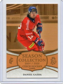 LC Season Collection 2024/2025 s.II CZECH HOCKEY GAMES Gold # CHG-03 Gazda Daniel