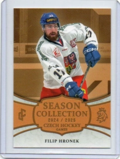 LC Season Collection 2024/2025 s.II CZECH HOCKEY GAMES Gold # CHG-04 Hronek Filip