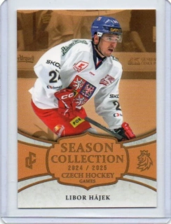 LC Season Collection 2024/2025 s.II CZECH HOCKEY GAMES Gold # CHG-05 Hájek Libor