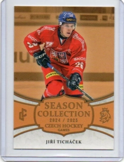 LC Season Collection 2024/2025 s.II CZECH HOCKEY GAMES Gold # CHG-06 Ticháček Jiří