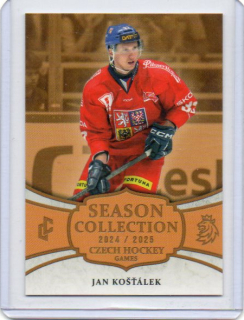 LC Season Collection 2024/2025 s.II CZECH HOCKEY GAMES Gold # CHG-07 Košťálek Jan