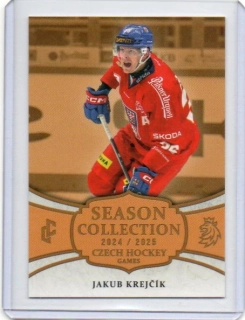 LC Season Collection 2024/2025 s.II CZECH HOCKEY GAMES Gold # CHG-08 Krejčík Jakub