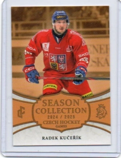 LC Season Collection 2024/2025 s.II CZECH HOCKEY GAMES Gold # CHG-09 Kučeřík Radek