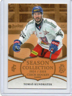 LC Season Collection 2024/2025 s.II CZECH HOCKEY GAMES Gold # CHG-11 Kundrátek Tomáš
