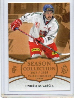 LC Season Collection 2024/2025 s.II CZECH HOCKEY GAMES Gold # CHG-13 Kovařčík Ondřej