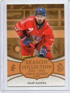 LC Season Collection 2024/2025 s.II CZECH HOCKEY GAMES Gold # CHG-16 Zadina Filip