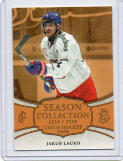 LC Season Collection 2024/2025 s.II CZECH HOCKEY GAMES Gold # CHG-27 Lauko Jakub