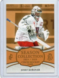 LC Season Collection 2024/2025 s.II CZECH HOCKEY GAMES Gold # CHG-30 Kořenář Josef (G)