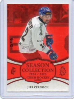 LC Season Collection 2024/2025 s.II CZECH HOCKEY GAMES RED x/15 # CHG-14 Černoch Jiří