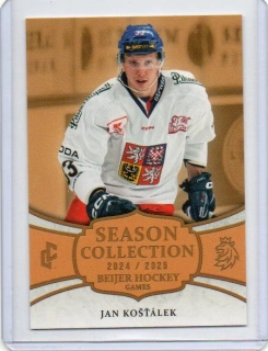 LC Season Collection 2024/2025 s.II BEIJER HOCKEY GAMES Gold # BHG-04 Košťálek Jan
