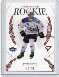 SportZoo ELH 2025-2026 I.série ROOKIE Premiere x/99 # RP-01 Chludil Danny - Brno