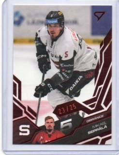 SportZoo ELH 2025-2026 I.série Red x/25 # 43 Seppälä Mikael - Sparta