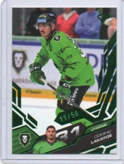 SportZoo ELH 2025-2026 I.série Green x/50 # 119 Lakatoš Dominik - Ml.Boleslav