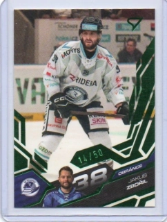 SportZoo ELH 2025-2026 I.série Green x/50 # 206 Zbořil Jakub - Vítkovice