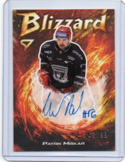 SportZoo ELH 2025-2026 I.série BLIZZARD AU Sign. x/55 # BLS-PM Miškář Patrik - Hradec Kr.