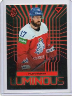  SportZoo Hokejové Česko 2024 LUMINOUS Red # LS-06 Hronek Filip