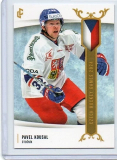 LC Golden Prague Belongs To Us 2024 Czech Hockey Games 2024 Base # EHC-19 Kousal Pavel