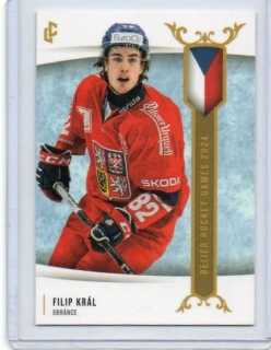 LC Golden Prague Belongs To Us 2024 Beijer Hockey Games 2024 Base # EHB-01 Král Filip