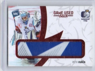 Moje kartičky 2021 Game Used Memo Stick PROMO # 22 Kváča Petr (G)