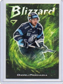 SportZoo ELH 2025-2026 I.série BLIZZARD x/99 # BL-35 Procházka Ondřej - Liberec