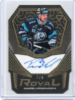 SportZoo ELH 2025-2026 I.série ROYAL AU Signature x/8 # RR-OP Procházka Ondřej - Liberec