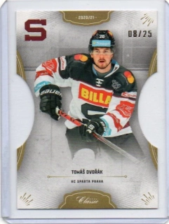 OFS 2020-2021 HOBBY Cut x/25 # 137 Dvořák Tomáš - Sparta