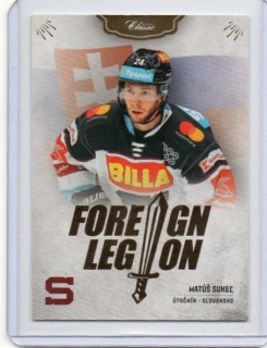 OFS 2020-2021 FOREIGN LEGION Gold x/77 # Sukel Matúš - Sparta