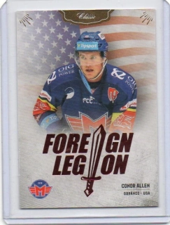 OFS 2020-2021 FOREIGN LEGION Red x/55 # Allen Conor - Č.Budějovice